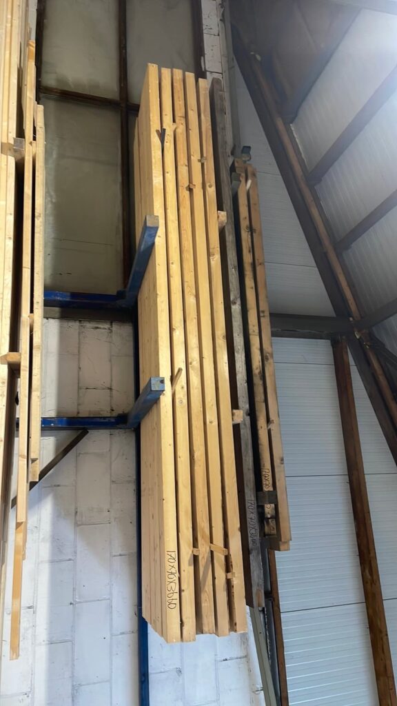 Houten balken 170x70